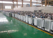 喀什油浸式变压器成品车间